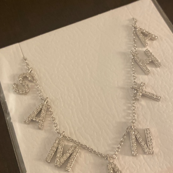 NEW THE SIS KISS SAMANTHA SILVER NECKLACE - Picture 3 of 3